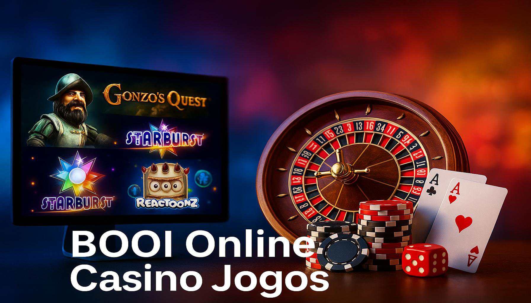 Jogos de cassino online inovadores e emocionantes na BOOI