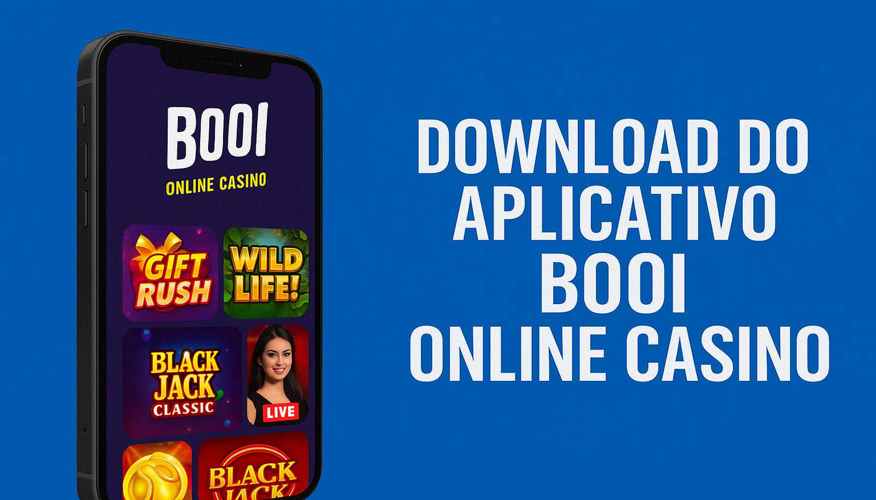 Baixar o BOOI Cassino App
